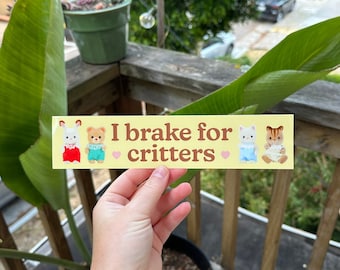 Calico Critters Bumper Sticker
