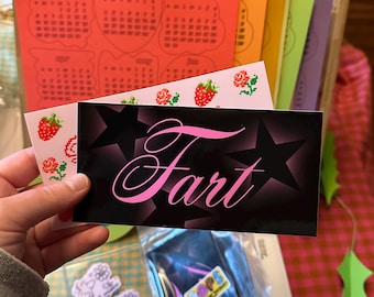 Fart Bumper Sticker | Funny Meme Car Decal