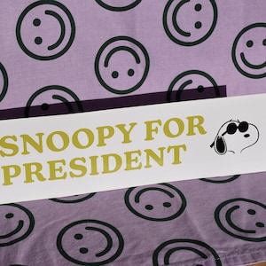 Snoopy for President Bumper Sticker