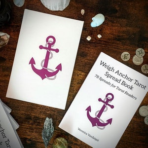 Versione PDF - Libro di stesura dei tarocchi Weigh Anchor