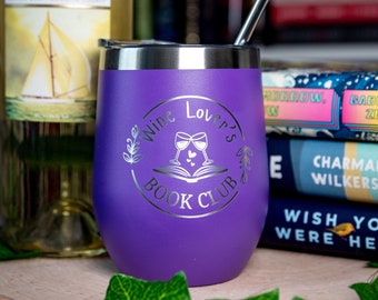 Wine Lover's Book Club 12oz Insulated Tumbler