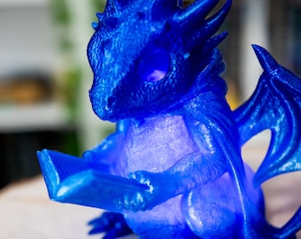 Magical 3D Dragon Night Light - Color Changing Book Lamp For Unique Decor - View #10