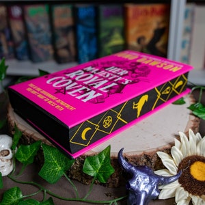 Her Majesty’s Royal Coven Stenciled Sprayed Book Edges