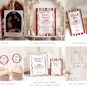 That's Amore Bridal Shower Bundle, Italian Bridal Shower Party Ideas ...