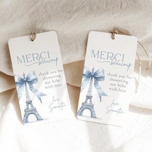 Bonjour bebe Shower Bundle, Bonjour Bébé Boy Baby Shower Invitation Bundle, Eiffel Tower, Parisian Cafe, Paris Baby Shower Bundle, Coquette image 8