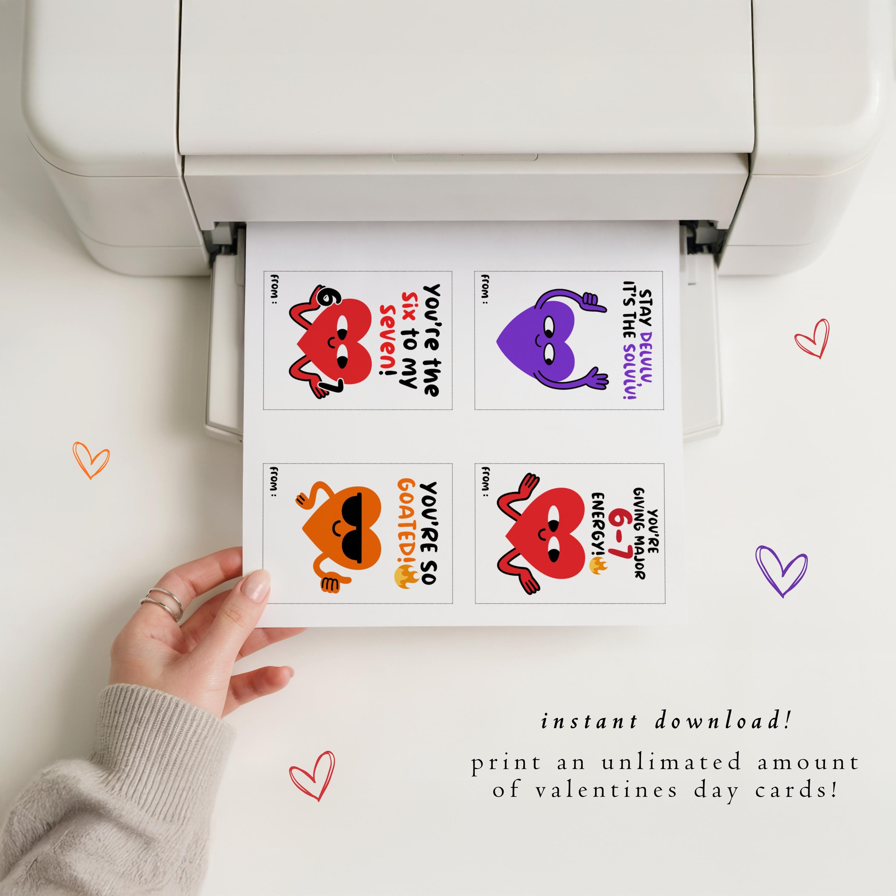 67 Slang Valentine Cards for Kids | Funny Classroom Valentines | Six ...
