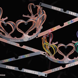 LGBTQ+ Tiara for June Pride Parade and Fest