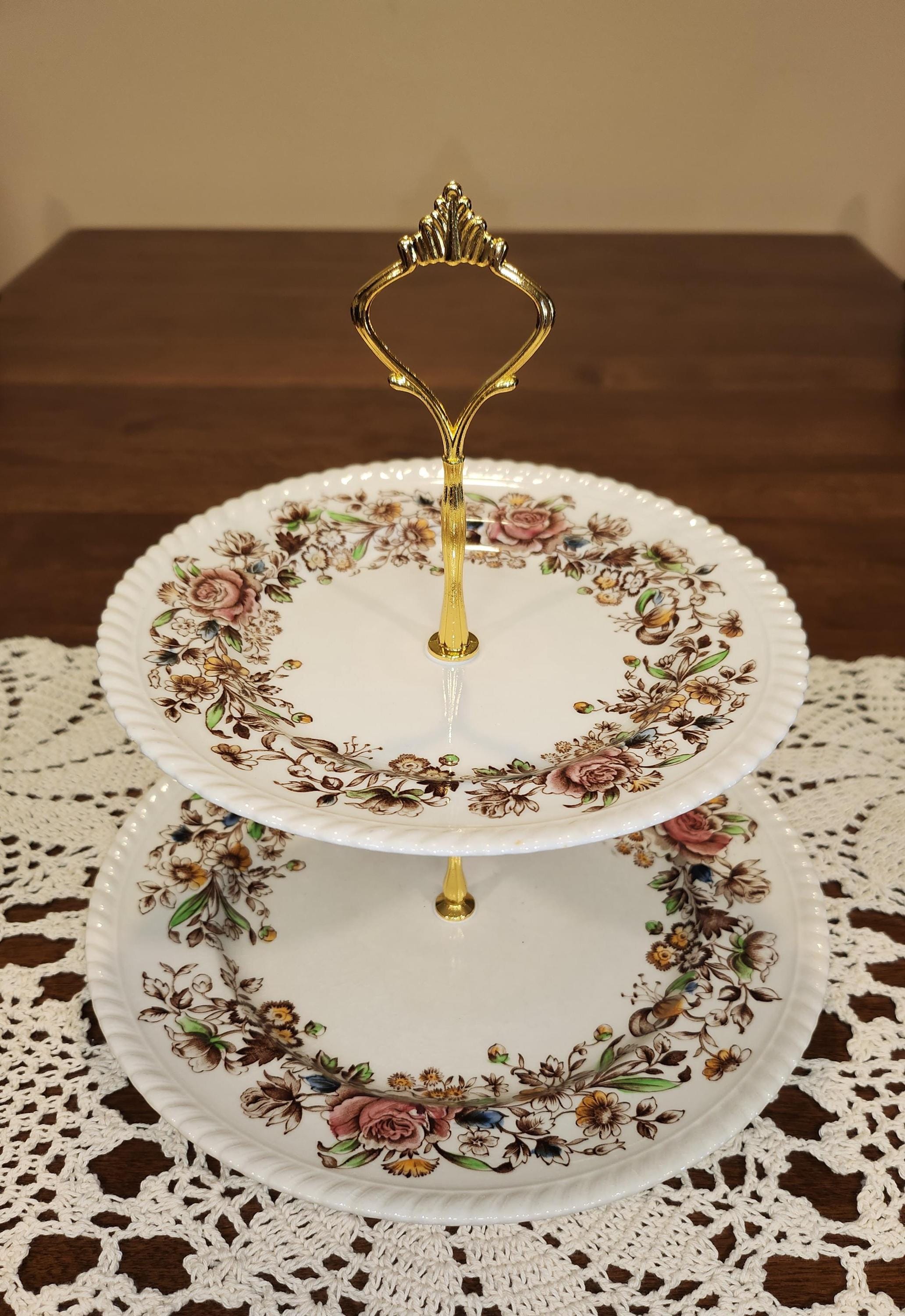 Johnson Brothers Cake Stand - Etsy