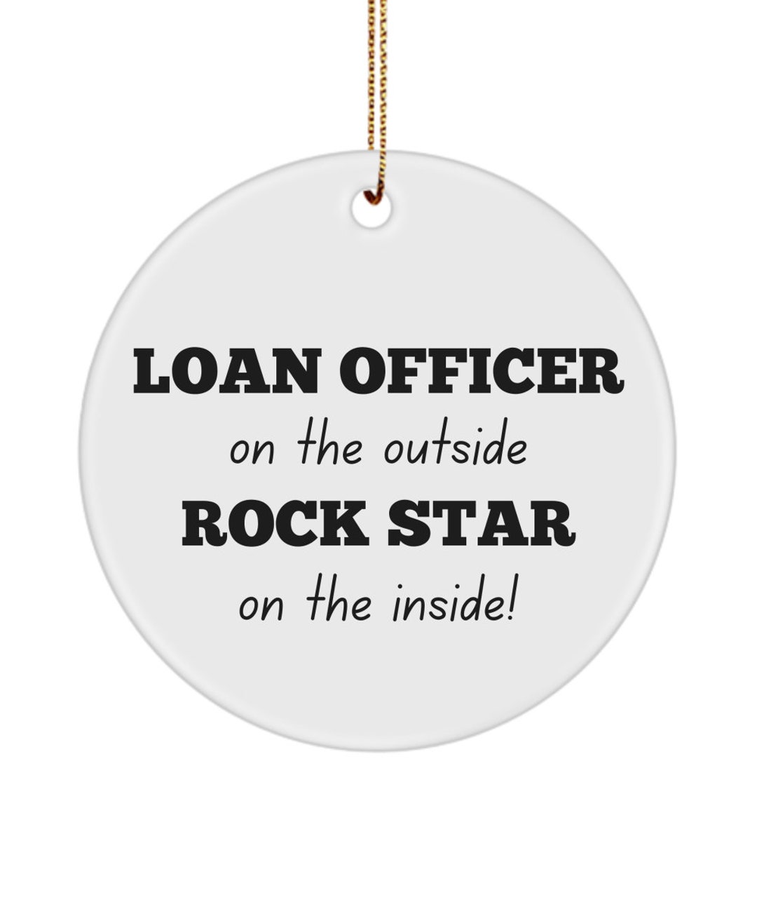 Loan Officer Ornament Funny Novelty Gift Ideas for Men for Etsy