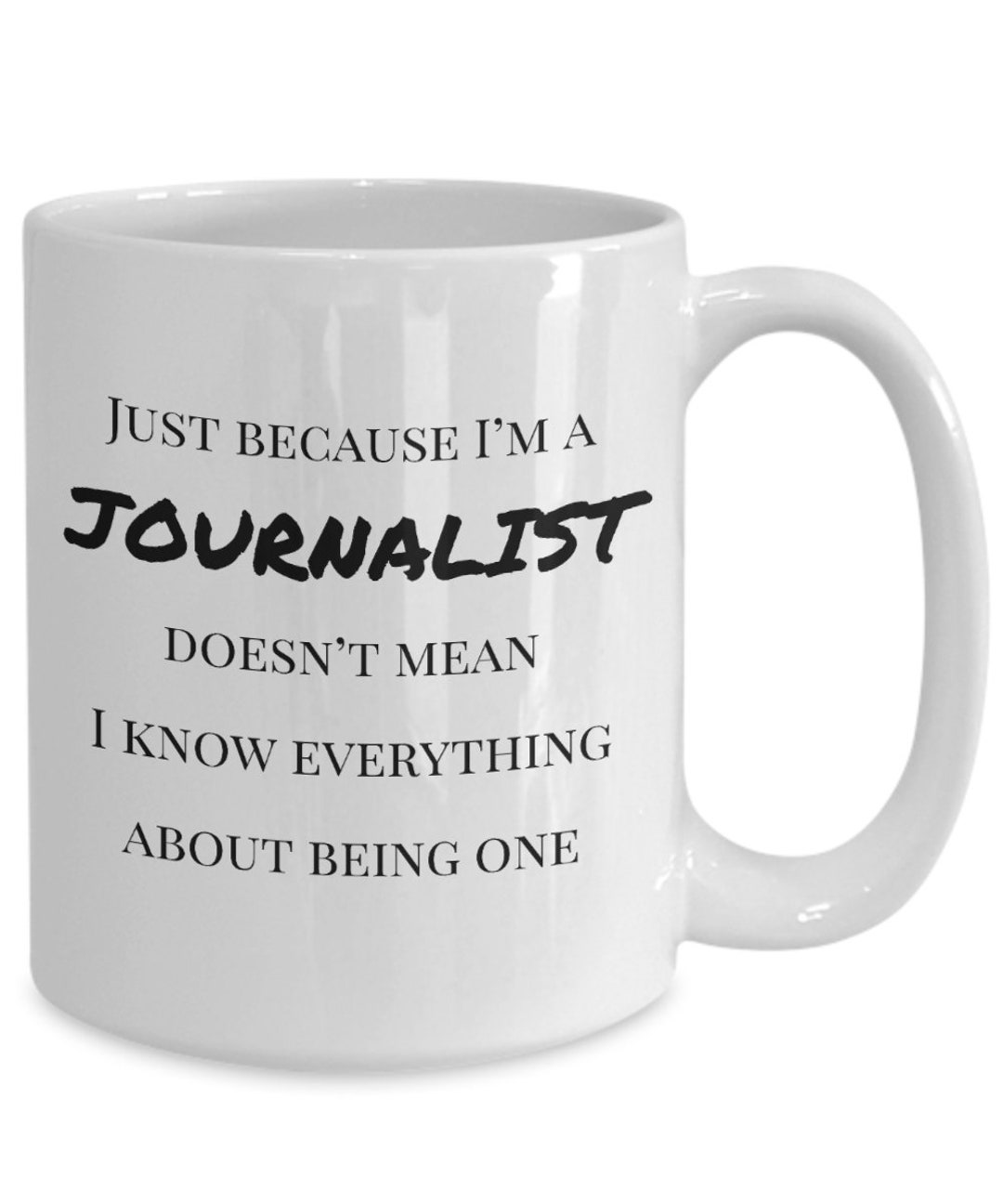 Journalist Mug Funny Novelty Gift Ideas for Men for Women Etsy