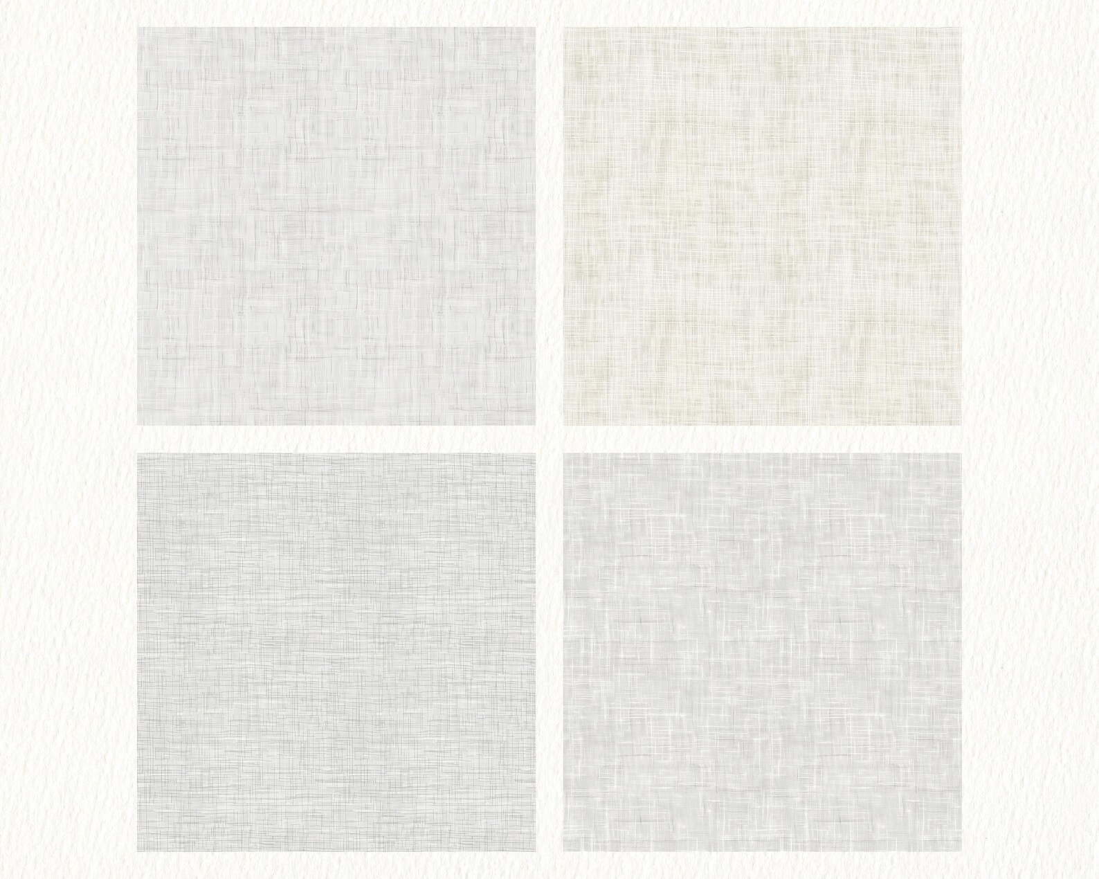 White Linen Look Pattern Seamless Digital Papers - Printable Scrapbook ...