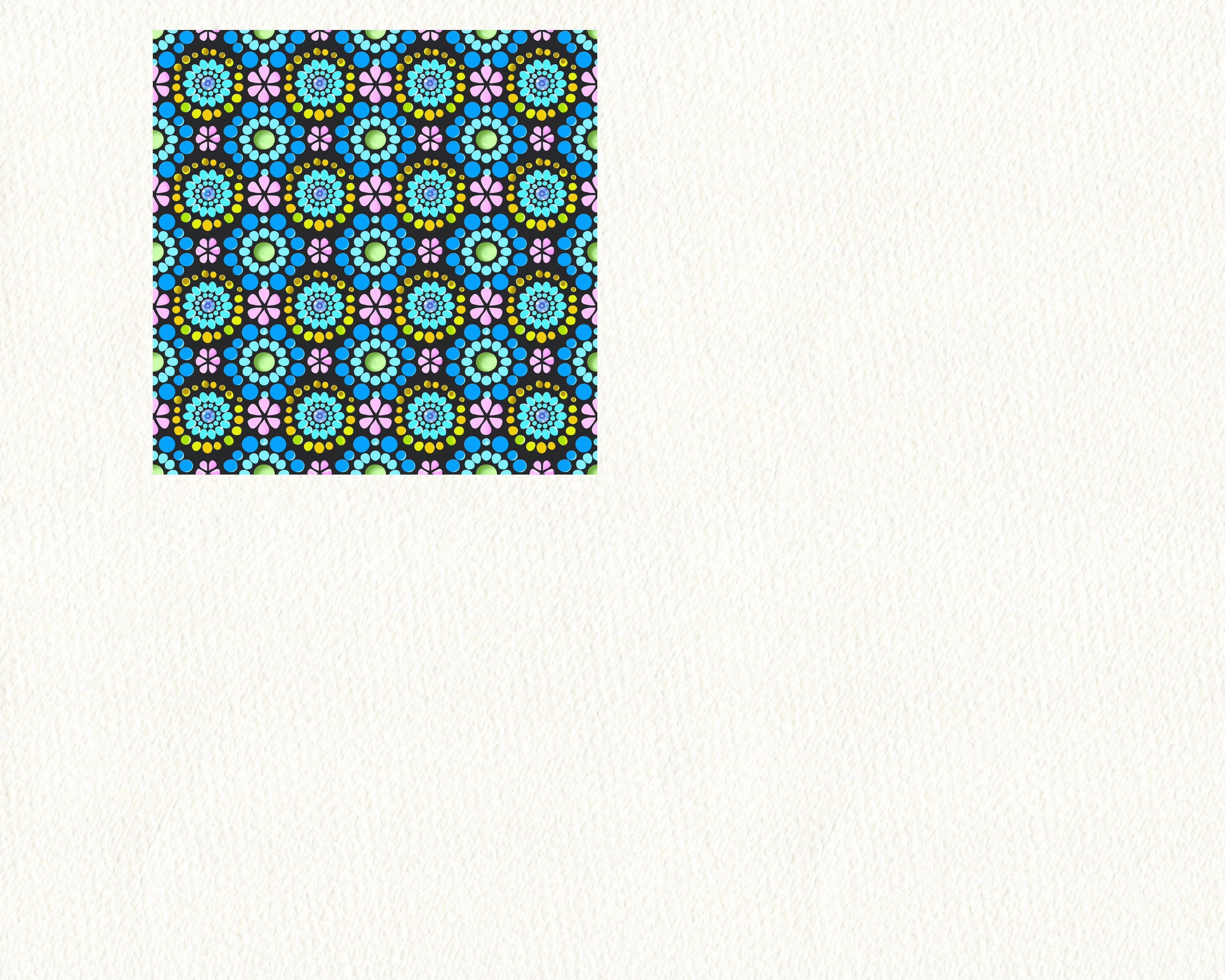 Circle Mandala Pattern Seamless Digital Papers - Printable Scrapbook ...