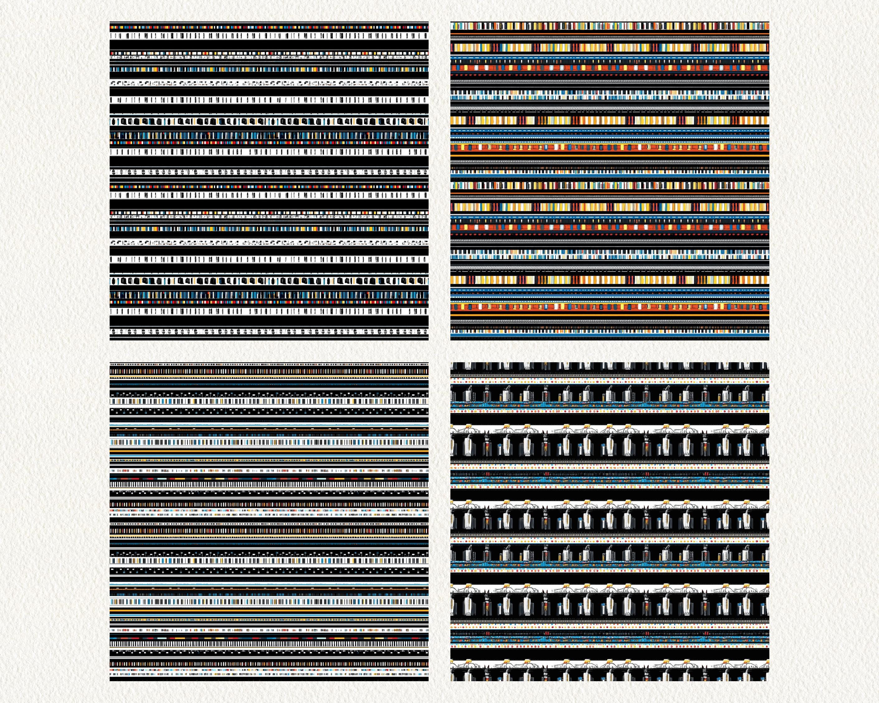 Computer Wire Border Png Computer Cable Border Pattern Seamless Digital Papers - Printable ...