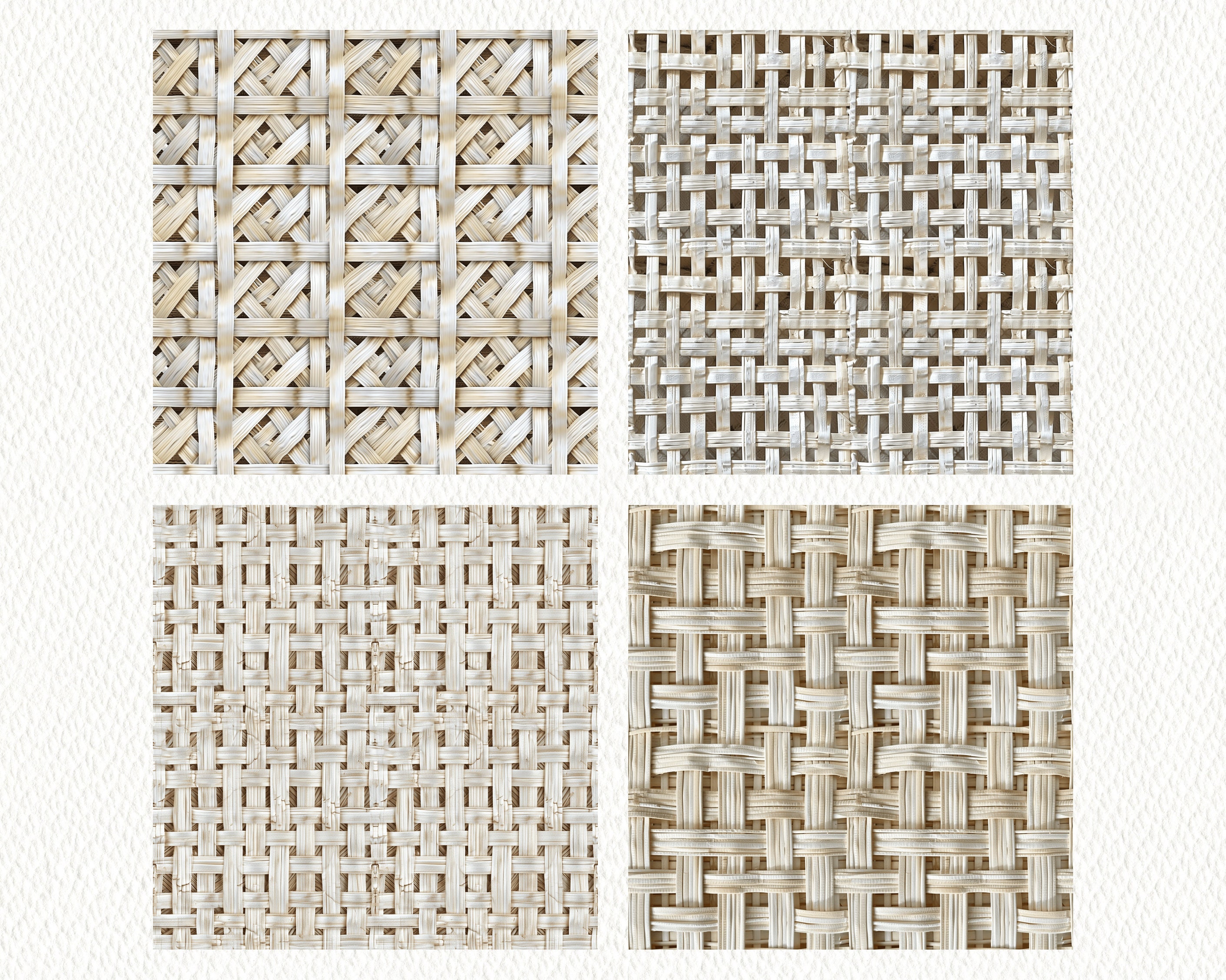Rattan Cane Webbing Pattern Seamless Digital Papers - Printable ...