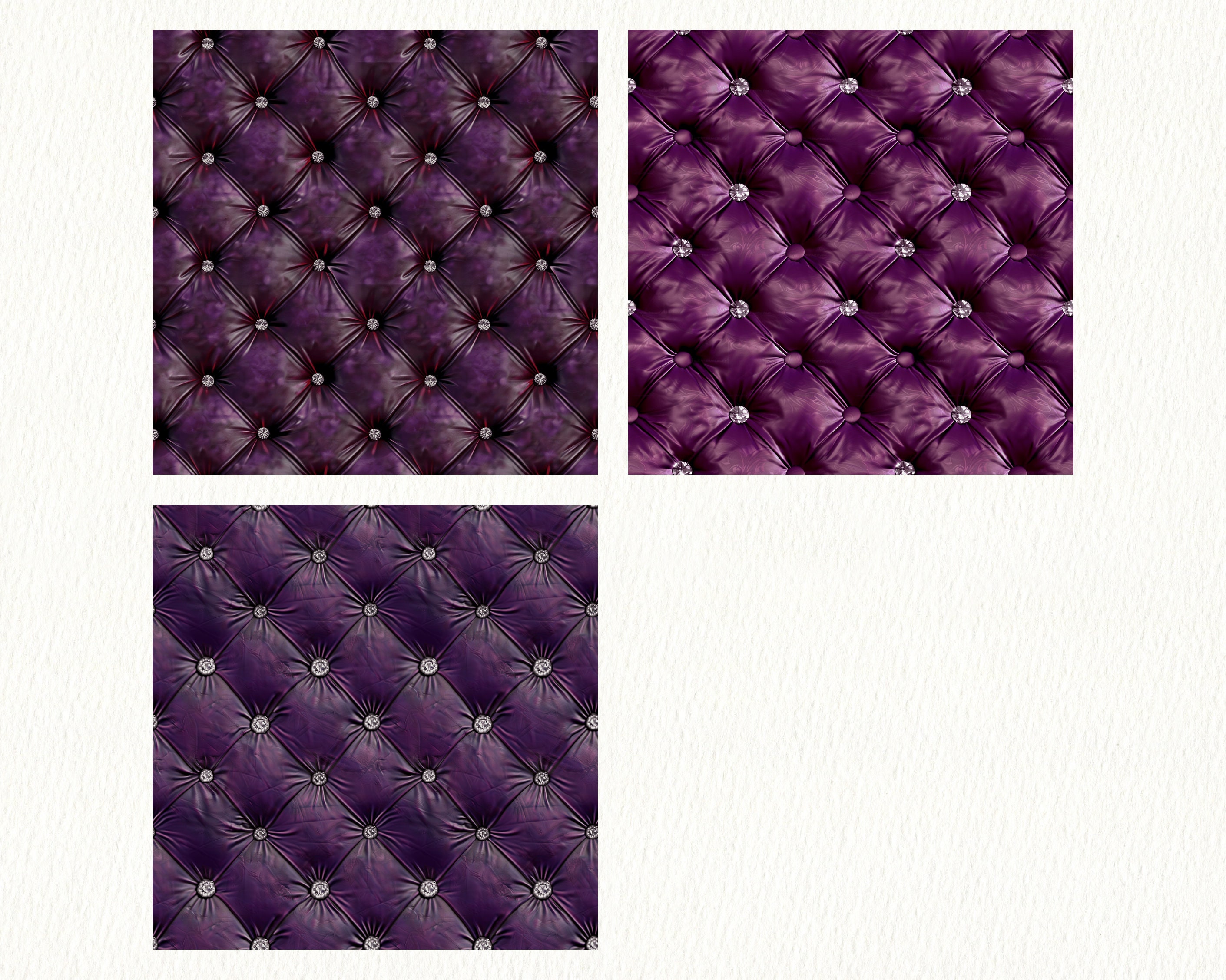 Velvet Diamond Tufted Pattern Seamless Digital Papers - Printable ...