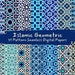 Islamic Geometric Pattern Seamless Digital Papers - Printable Scrapbook ...