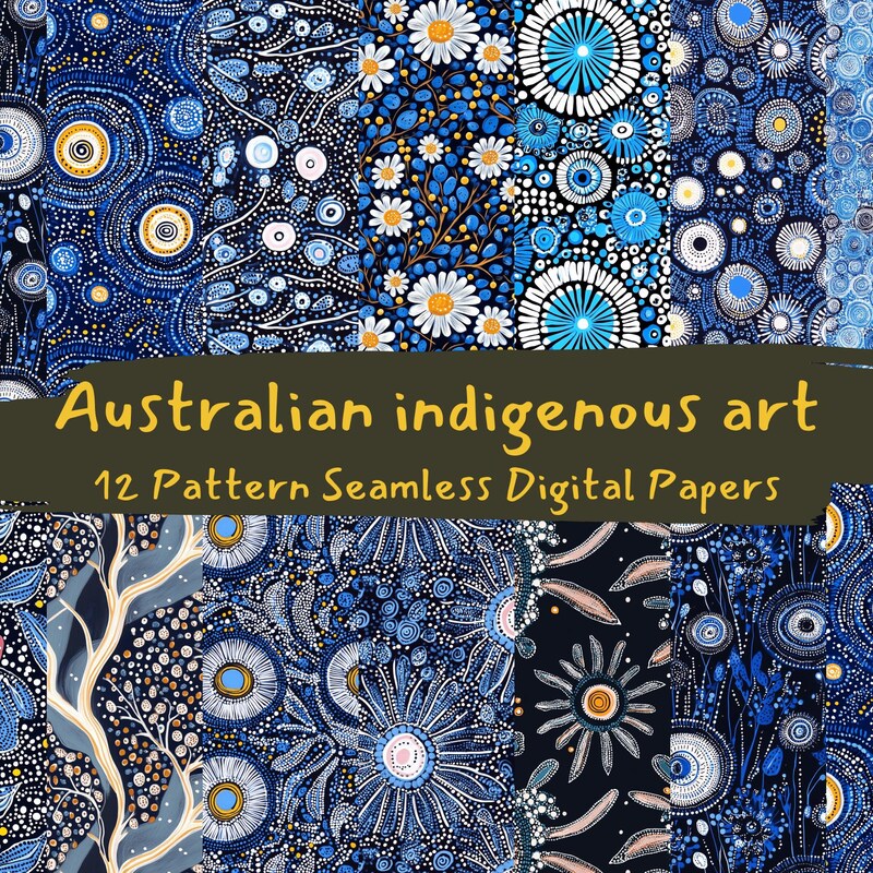 Australian Indigenous Patterns - Etsy Australia