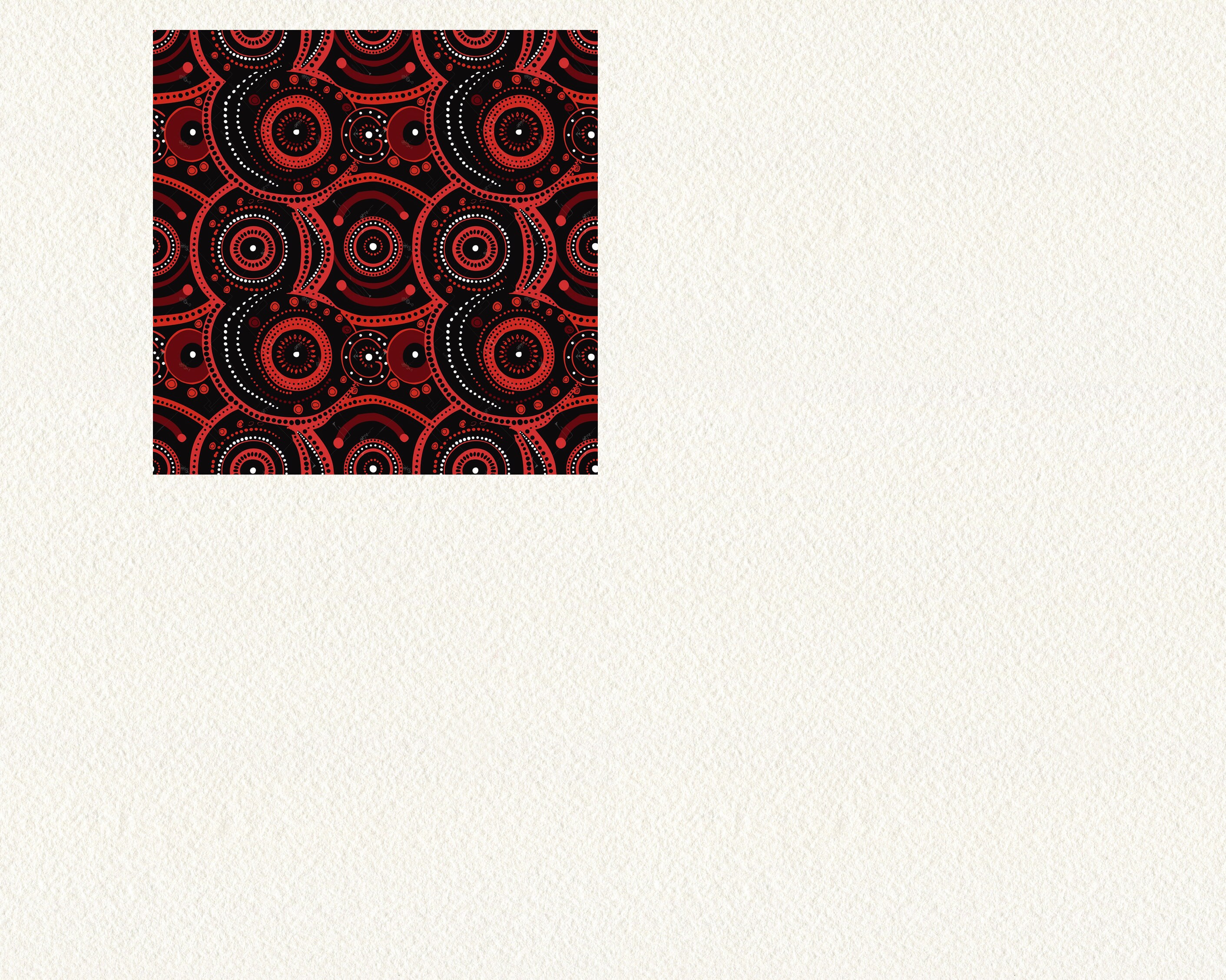 Aboriginal Red Black Dot Pattern Seamless Digital Papers Printable ...