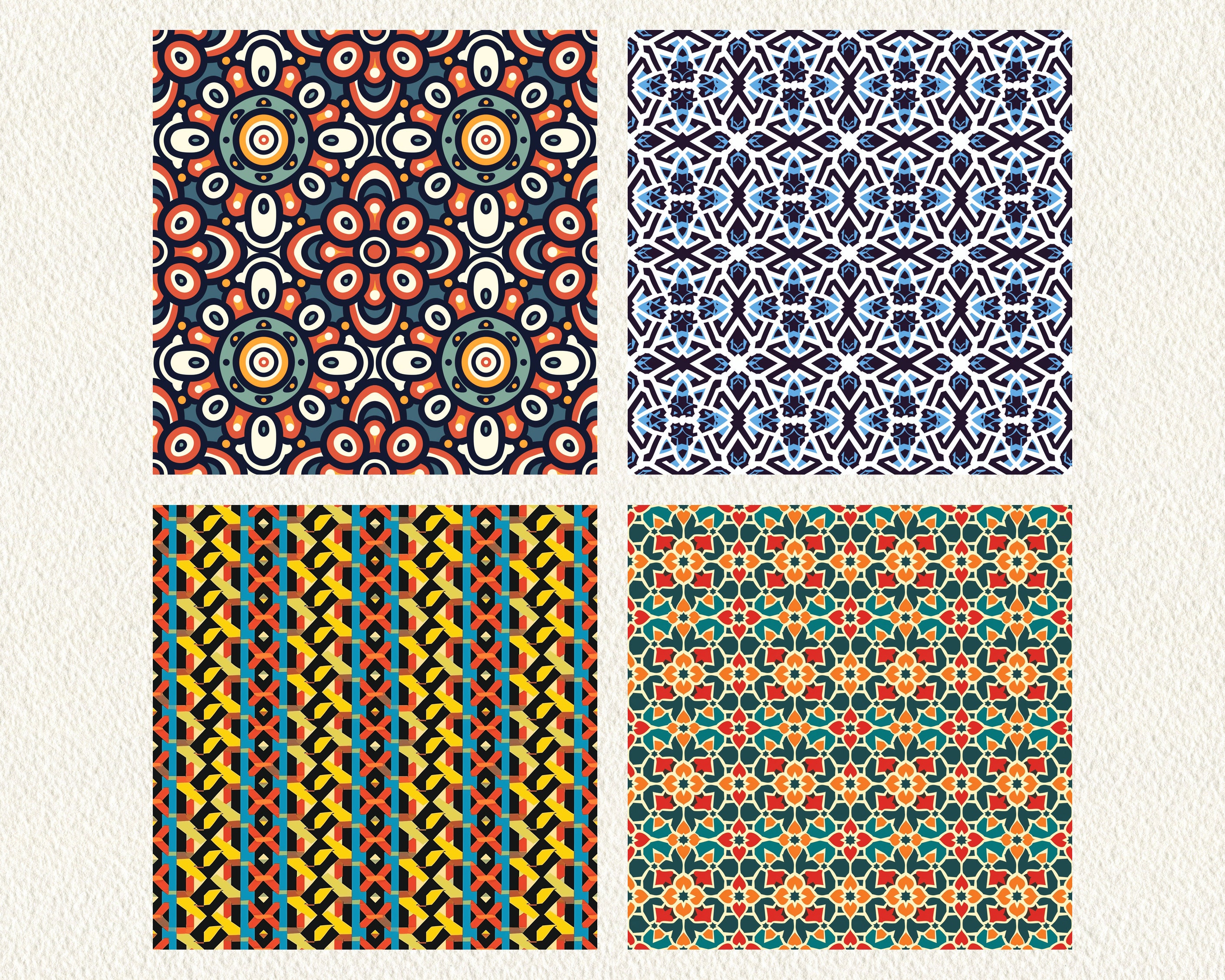 Zelij Traditional Pattern Seamless Digital Papers Printable Scrapbook Paper Instant Download for Commercial Use, 300dpi - Etsy Zelij Traditional Pattern Seamless Digital Papers Printable Scrapbook Paper Instant Download for Commercial Use, 300dpi - Etsy