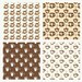 Coffee Cup Pattern Seamless Digital Papers Printable Scrapbook Paper Instant Download ...