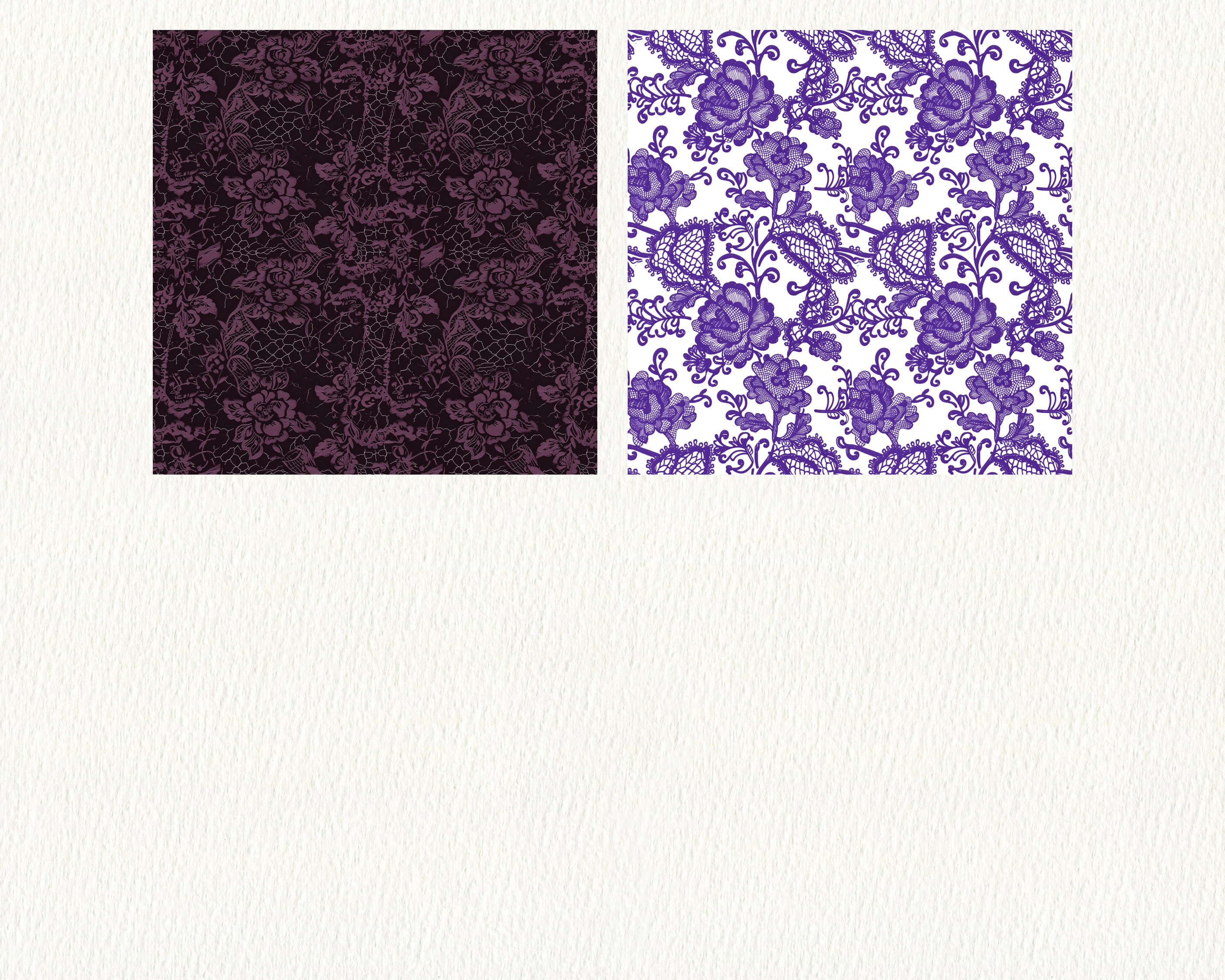 Purple Lace Pattern Seamless Digital Papers - Printable Scrapbook Paper ...