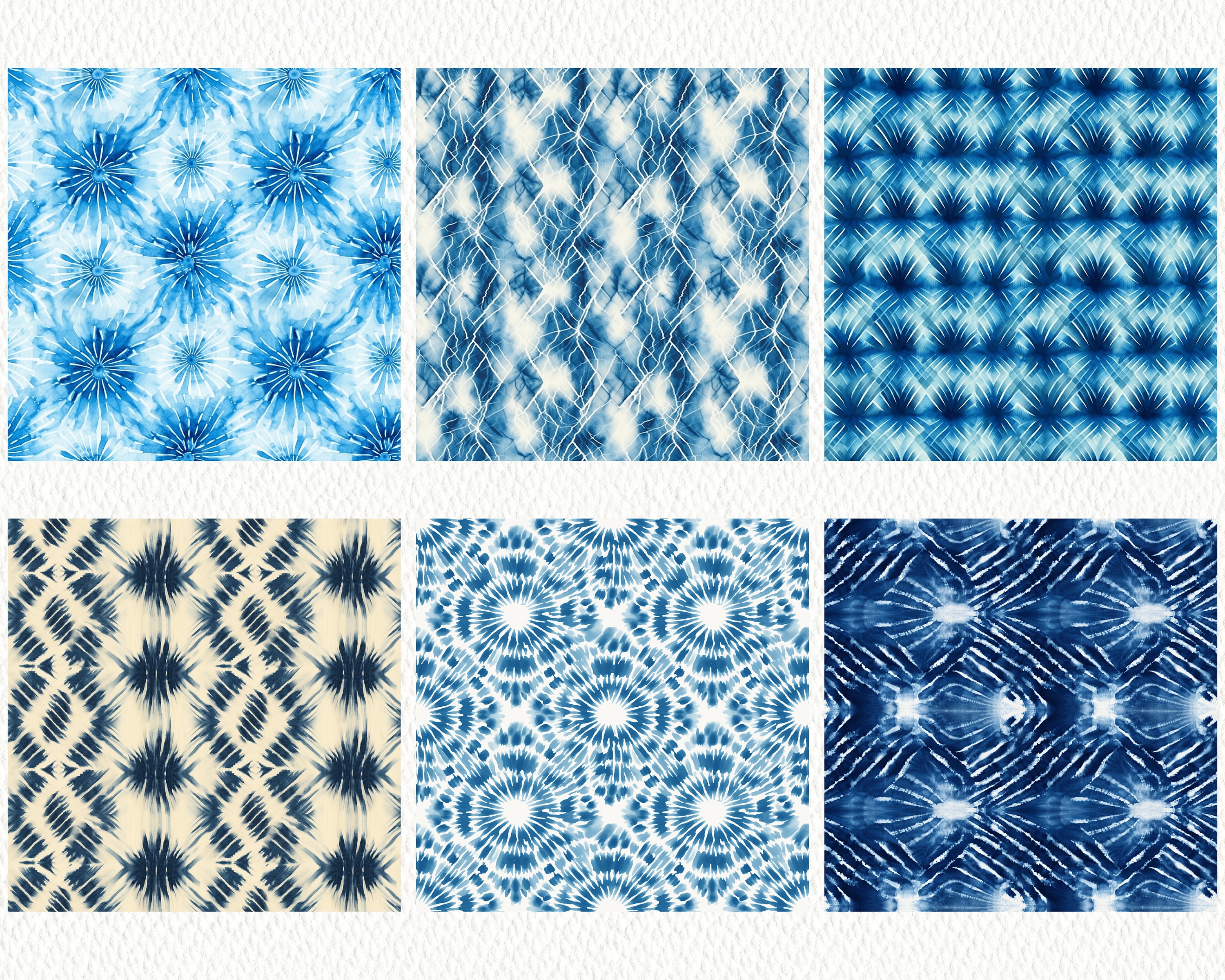 Japanese Shibori Pattern Seamless Digital Papers - Tile Patterns ...