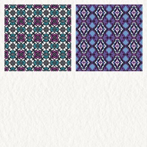 Gothic Patchwork Pattern Seamless Digital Papers - printable scrapbook paper instant download, commercial use, 300dpi image 6