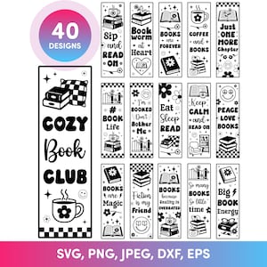 Retro bookmark svg, Floral bookmark svg, Bookmark quotes svg, Bookmark template svg, Funny bookmark svg, Bookmark svg bundle, Bookmark png