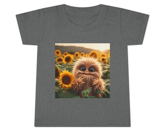 Sonnenblumen-Kleinkind-T-Shirt
