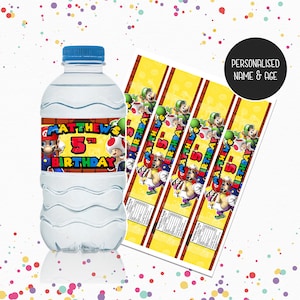 10PCS Roblox Stickers Super Bros Water Bottle Labels Decorations