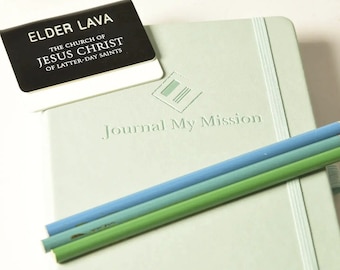 Missionary Journal Gifts For LDS Missionaries Custom Missionary Journal