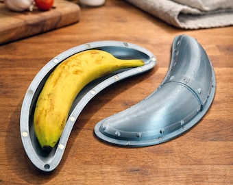 Pansrat bananfodral 3D-tryckt förvaringslåda - Rolig fruktdekoration