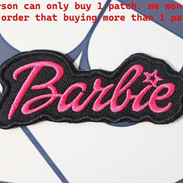 Barbie Iron on Patches - Etsy