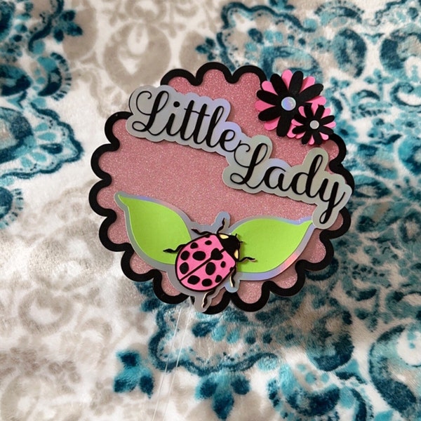 Lady Bug Cake Topper - Etsy