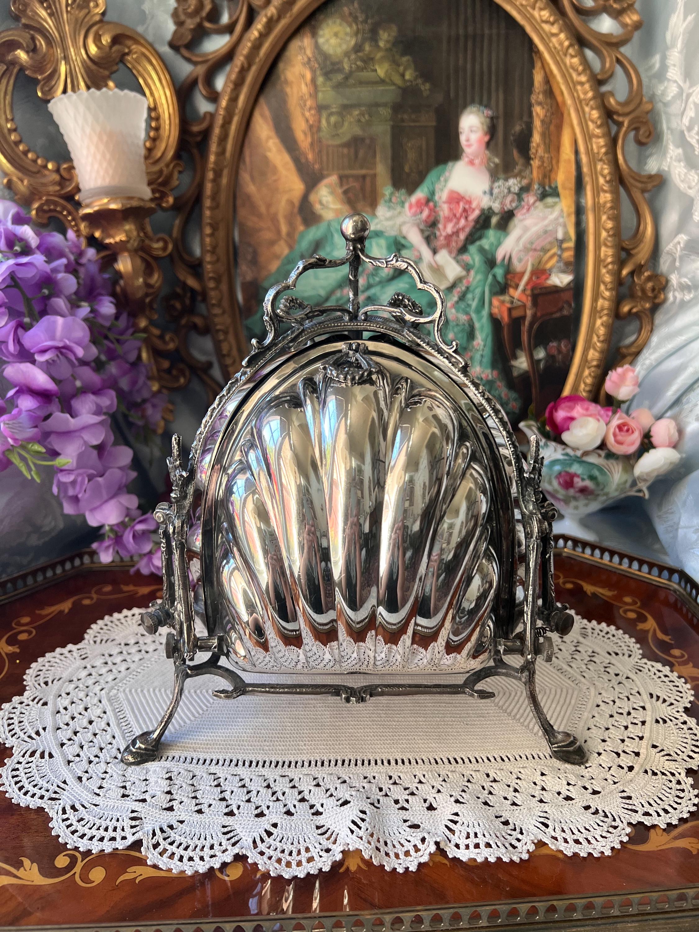 Victorian Silver Bun Warmer - Etsy
