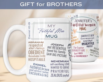 JW Mug Personalized Gift for JW Brothers Appreciation Gift Encouraging Bible Affirmations Mug Custom JW gift Pioneer School Mug for Elders