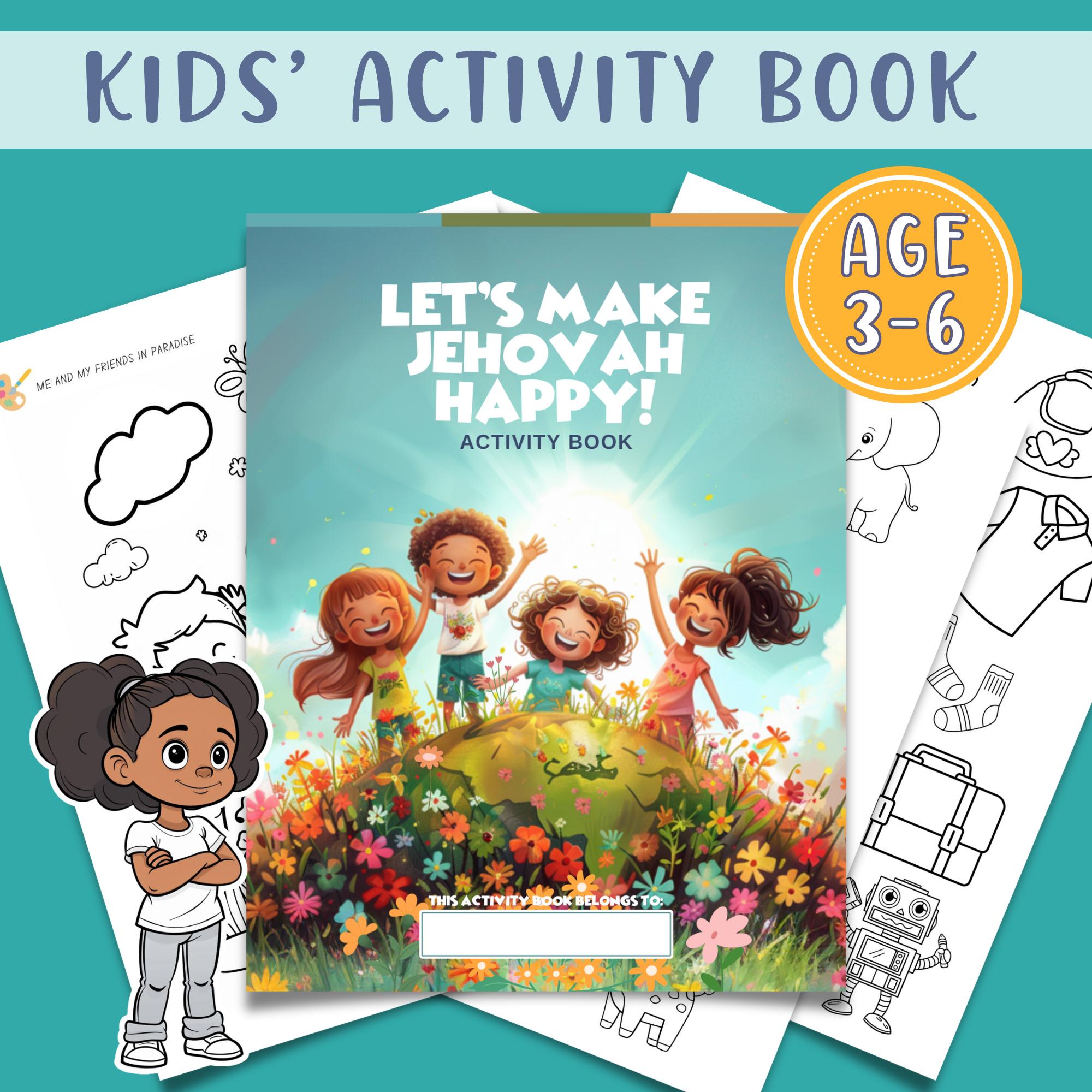 JW Kids Activity Book: Convention & Meeting Workbook (PDF)