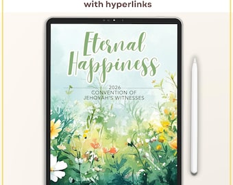 JW 2026 Convention digitaal notitieboek Eternal Happiness regionaal JW Notes for Notability JW Special Convention Goodnotes gelinkt programma