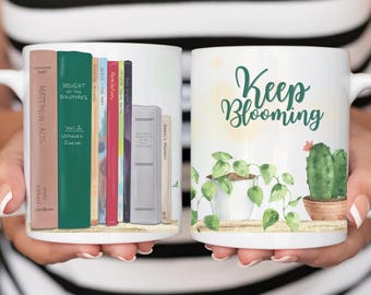 JW Gift Idea Mug Keep Blooming Pioneer Appreciation Gift JW Baptism Keepsake Bible Study Present Coffee Cup Gift For SKE Graduate Gift Idea