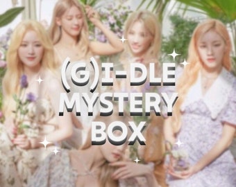 GIDLE (G)I-DLE Mystery box grab bag | Surprise bundle set | Bias package | Custom pack option  personalized gift idea | Handmade merchandise