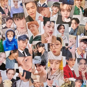 ATEEZ Fotokartenset | Schrägbandpaket | Personalisierte Geschenkidee | Mystery Lomo Kartentasche | Überraschungsgriff | Handgemachte Ware