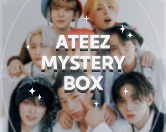 ATEEZ Mystery box grab bag | Surprise bundle set | Bias package | Custom pack option | Personalized gift idea | Handmade merchandise
