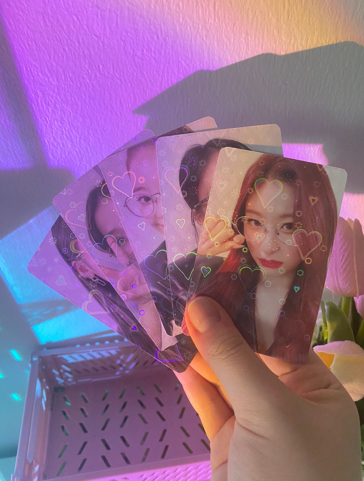 ITZY Holographic Photocards Pack Set Bias Bundle Package Etsy