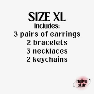 JEWELRY Grab bag mystery box Necklace & earrings Surprise bundle set package Custom pack option Personalized gift idea Handmade image 7