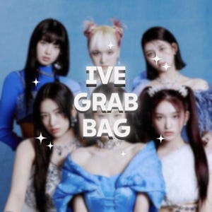 Bolsa sorpresa de IVE / Paquete sorpresa / Paquete sesgado / Bolsa de obsequios / Opción de paquete de merchandising personalizado / Idea de regalo personalizada / Mercancía hecha a mano
