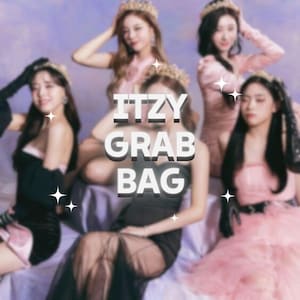 Bolsa sorpresa de ITZY / Paquete sorpresa / Paquete sesgado / Bolsa de obsequios / Opción de paquete de merchandising personalizado / Idea de regalo personalizada / Mercancía hecha a mano