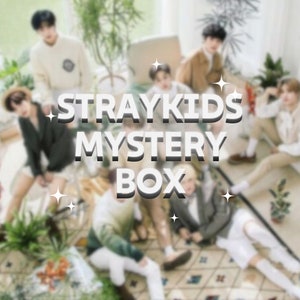 STRAY KIDS Mystery box grab bag | Surprise bundle set | Bias package | Custom pack option | Personalized gift idea | Handmade merchandise