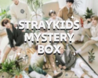 STRAY KIDS Borsa con scatola misteriosa / Set di pacchetti a sorpresa / Pacchetto Bias / Opzione pacchetto personalizzato / Idea regalo personalizzata / Merce fatta a mano