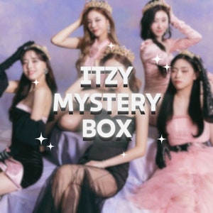 ITZY Mystery box grab bag | Surprise bundle set | Bias package | Custom pack option | Personalized gift idea | Handmade merchandise