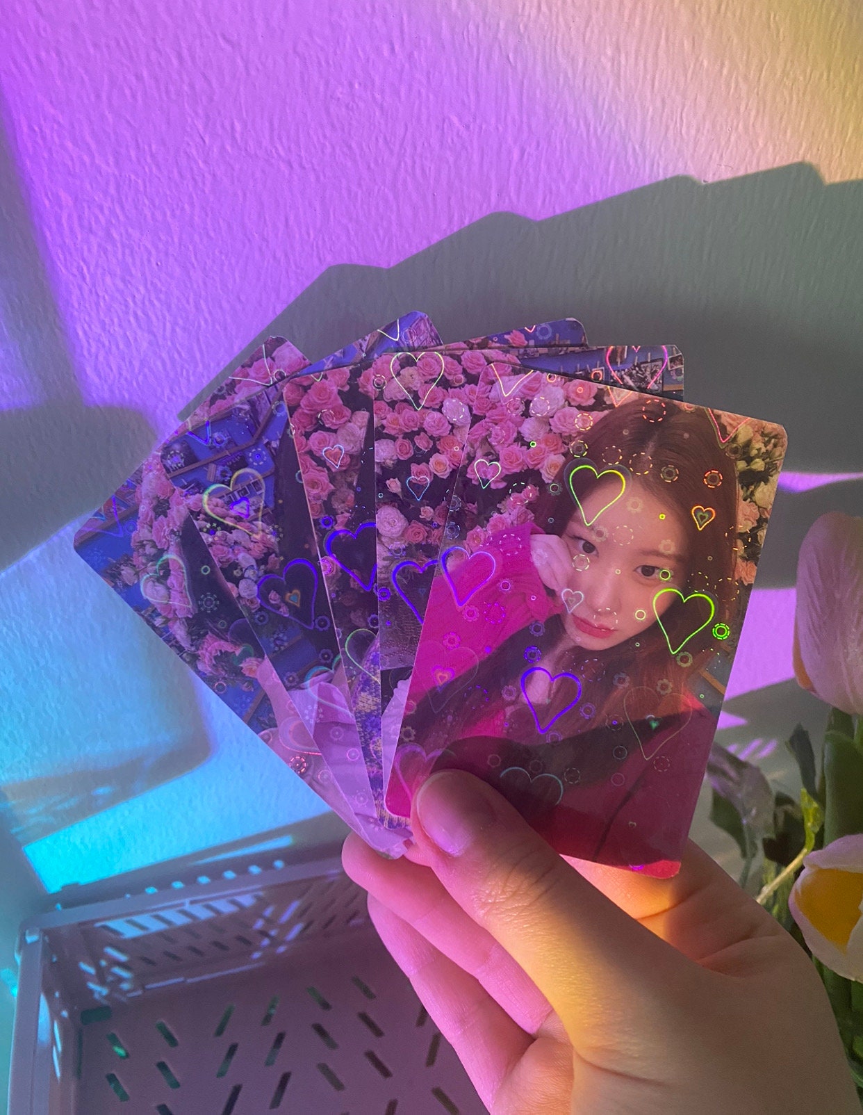 ITZY Holographic Photocards Pack Set Handmade Merchandise Etsy